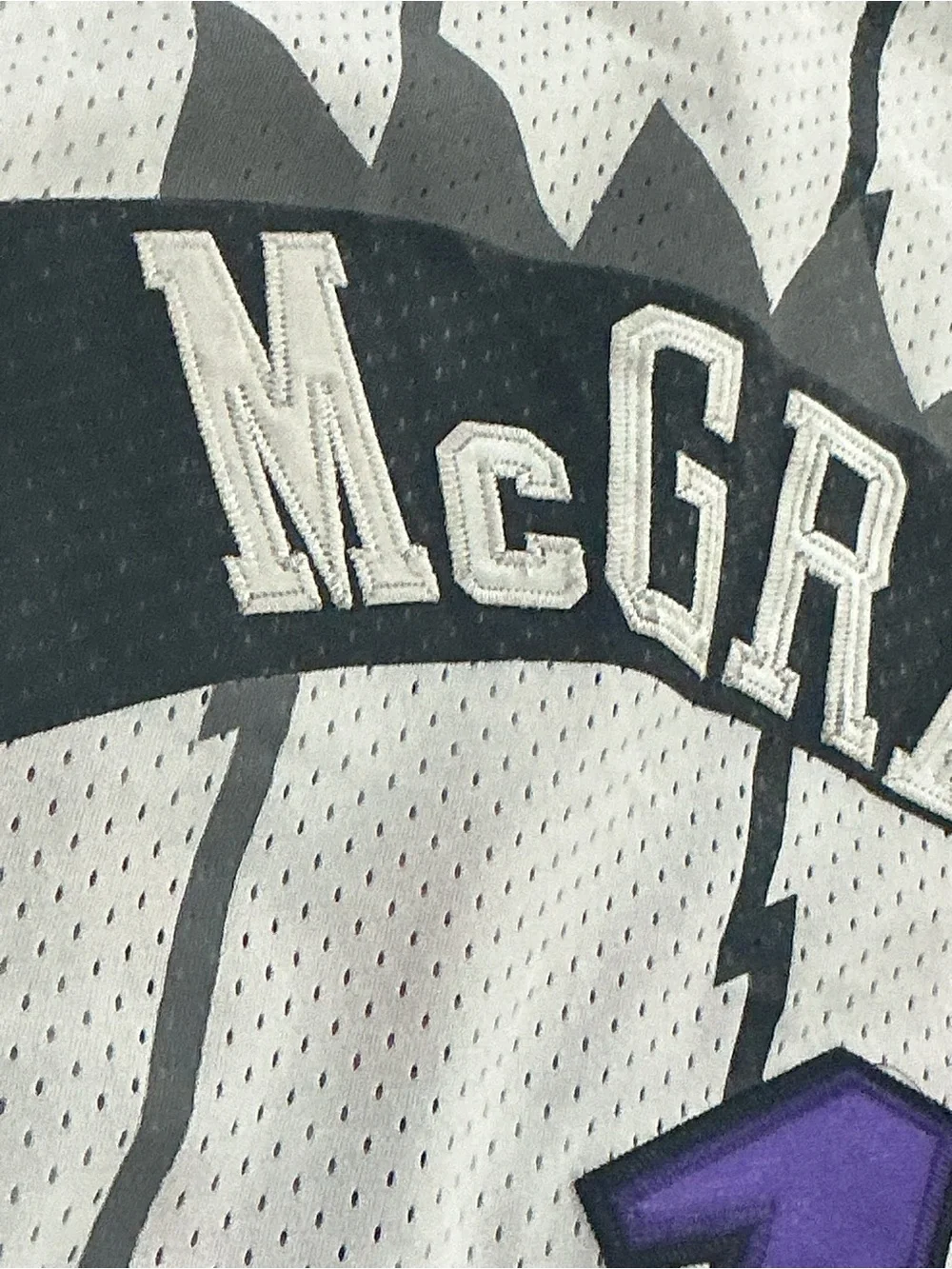 Nike Toronto Raptors Tracy McGrady White Jersey MENS Size 3XL ( 56 ) AUTHENTIC